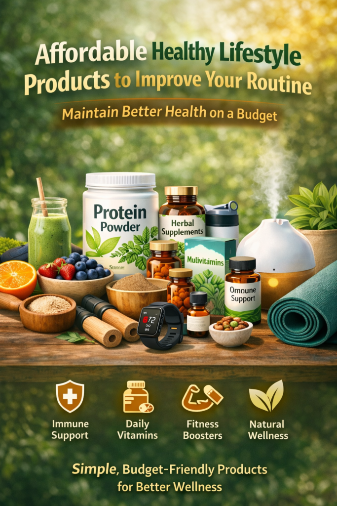 Top Healthy Lifestyle Products You Need to Boost Your Daily Routine Healthy Lifestyle Products