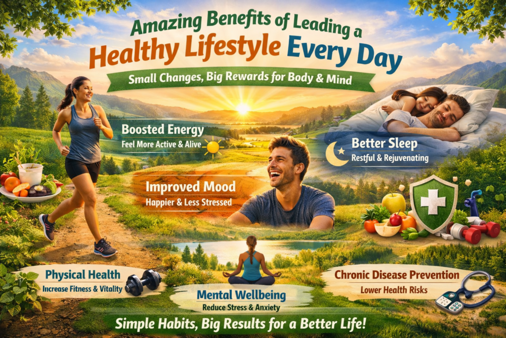 Amazing Benefits of Leading a Healthy Lifestyle Every Day Benefits of Leading a Healthy Lifestyle