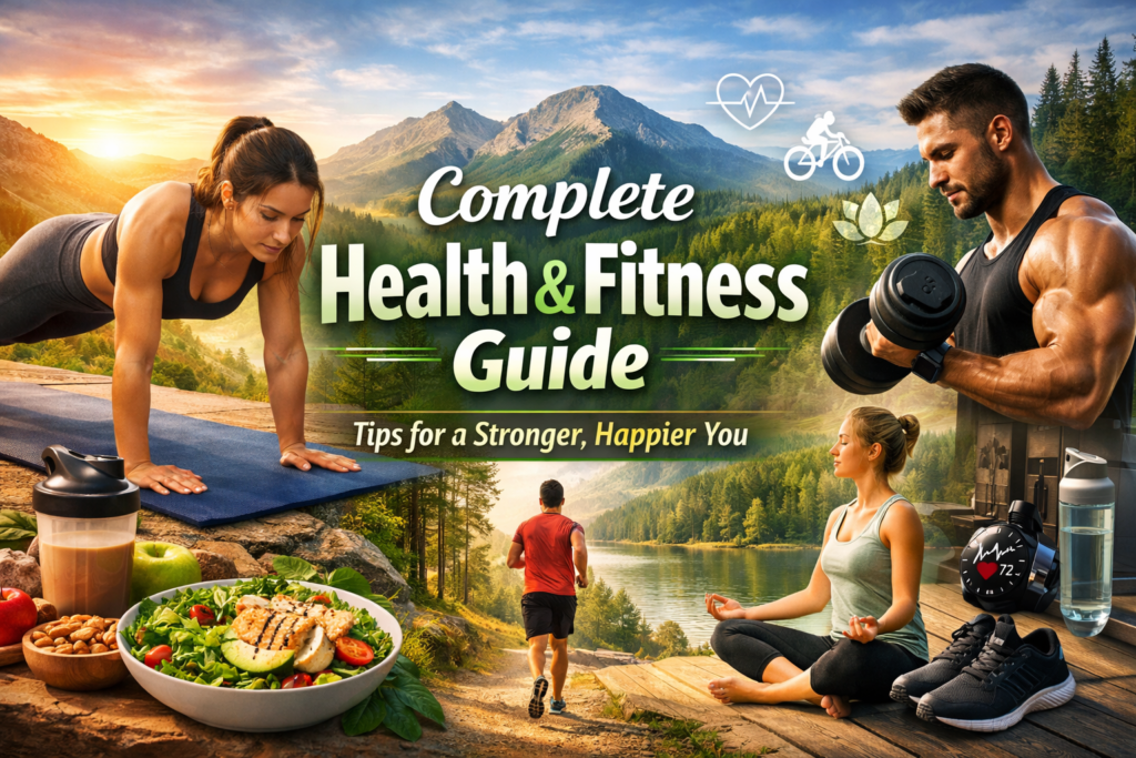 Complete Health and Fitness Guide: Tips for a Stronger, Happier You Complete Health and Fitness