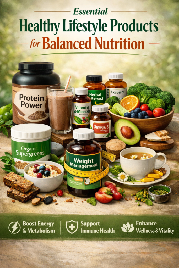 Top Healthy Lifestyle Products You Need to Boost Your Daily Routine Healthy Lifestyle Products