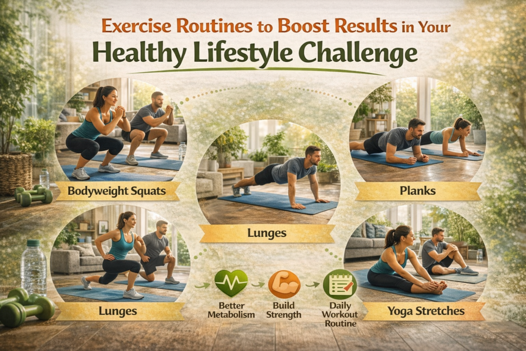 Simple Steps for a Successful Healthy Lifestyle Challenge at Home Healthy Lifestyle Challenge