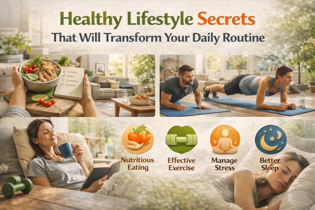 Healthy Lifestyle Secrets That Will Transform Your Daily Routine Healthy Lifestyle Secrets