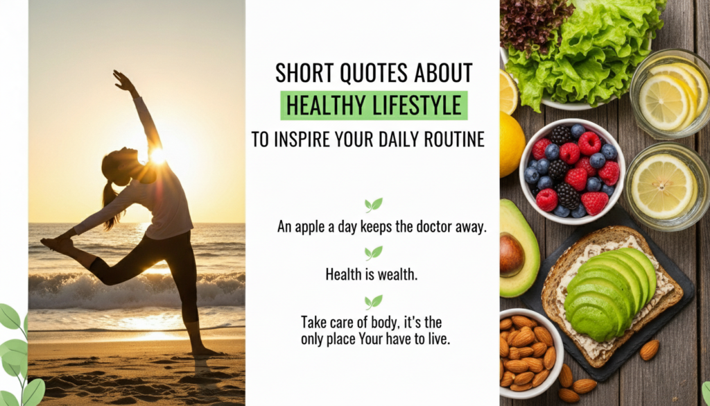 Short Quotes About Healthy Lifestyle to Inspire Your Daily Routine Short Quotes About Healthy Lifestyle