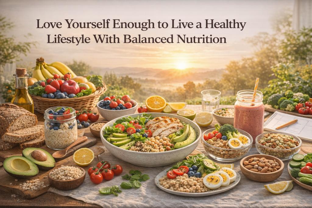 Love Yourself Enough to Live a Healthy Lifestyle and Feel Amazing Love Yourself Enough to Live a Healthy Lifestyle