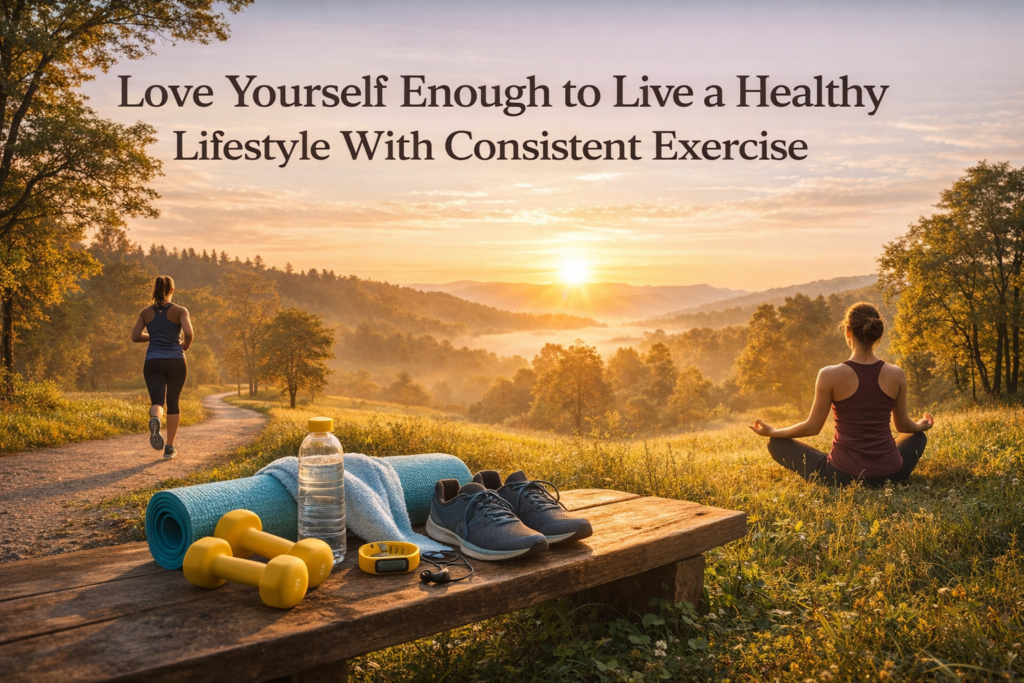 Love Yourself Enough to Live a Healthy Lifestyle and Feel Amazing Love Yourself Enough to Live a Healthy Lifestyle