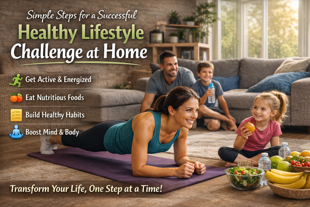 Simple Steps for a Successful Healthy Lifestyle Challenge at Home Healthy Lifestyle Challenge