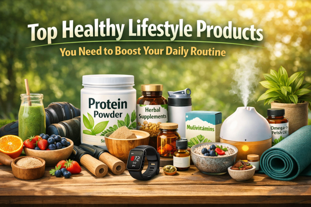 Top Healthy Lifestyle Products You Need to Boost Your Daily Routine Healthy Lifestyle Products