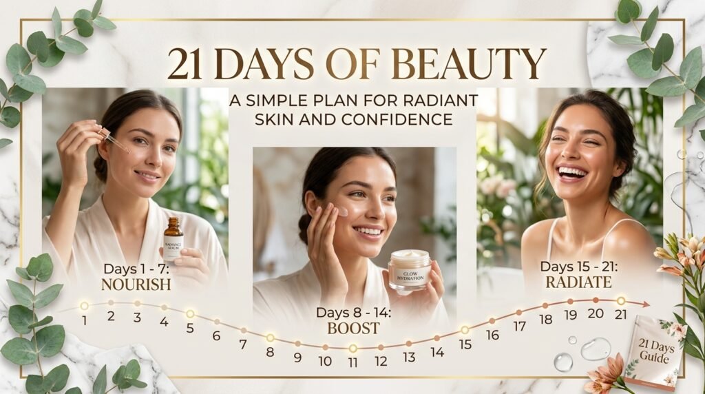 21 Days of Beauty A Simple Plan for Radiant Skin and Confidence 21 Days of Beauty