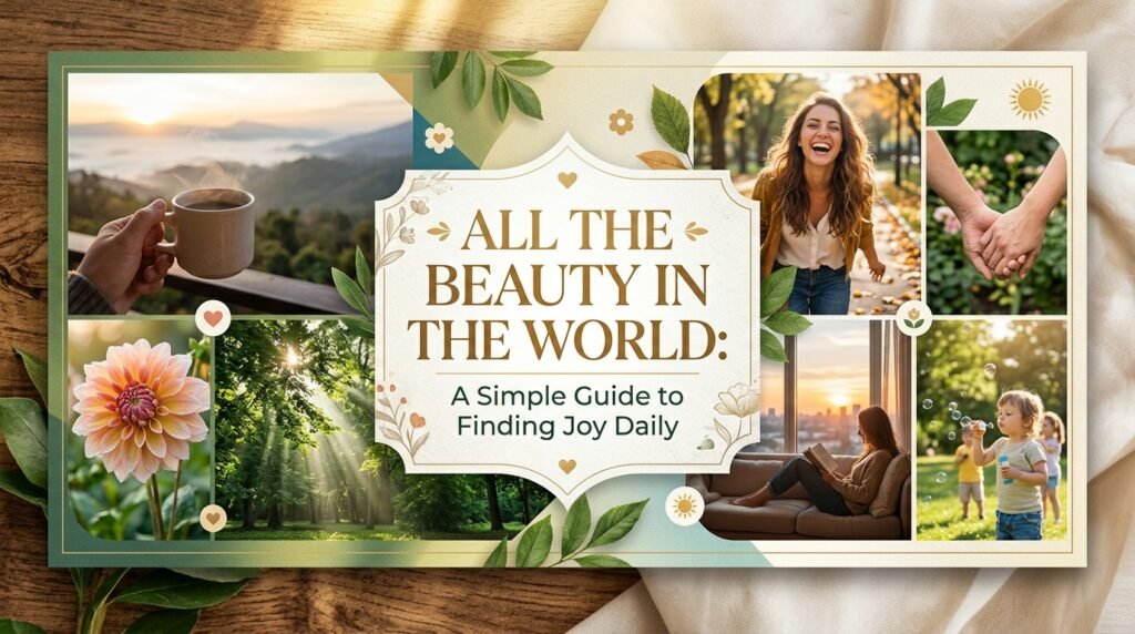 All the Beauty in the World: A Simple Guide to Finding Joy Daily All the Beauty in the World