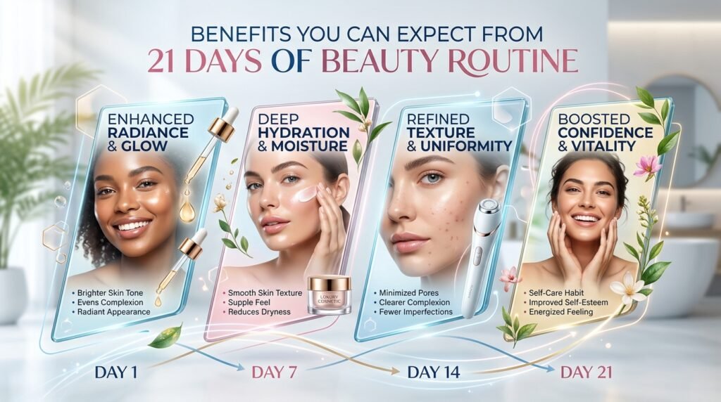 21 Days of Beauty A Simple Plan for Radiant Skin and Confidence 21 Days of Beauty