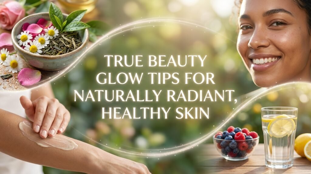 True Beauty Glow Tips for Naturally Radiant, Healthy Skin True Beauty Glow