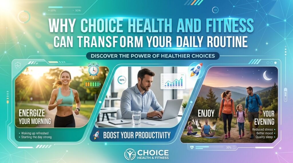 Why choice health and fitness Can Transform Your Daily Routine choice health and fitness
