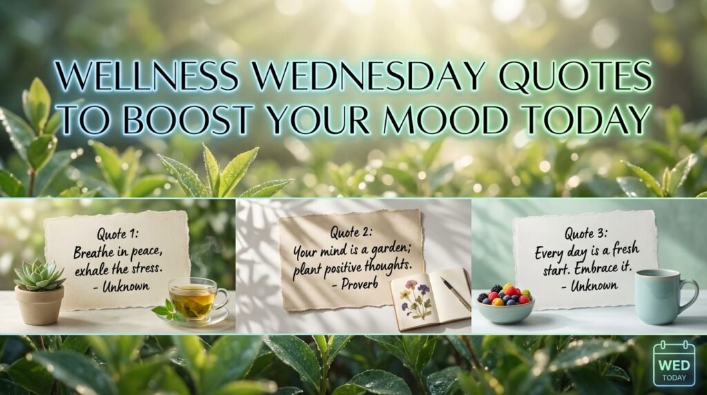 Wellness Wednesday Quotes to Boost Your Mood Today Wellness Wednesday Quotes